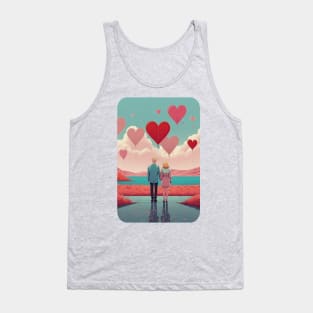 Couple in valentines day Tank Top